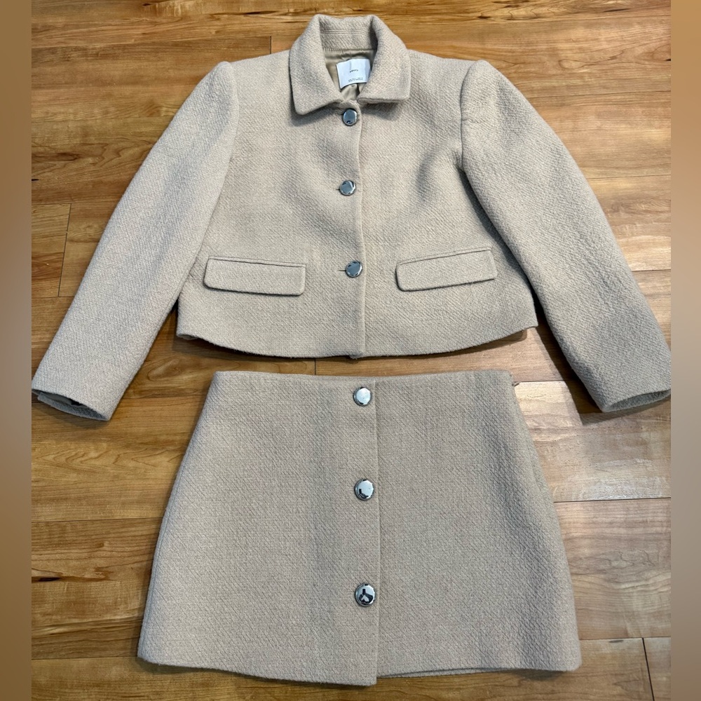Mango skirt and jacket set